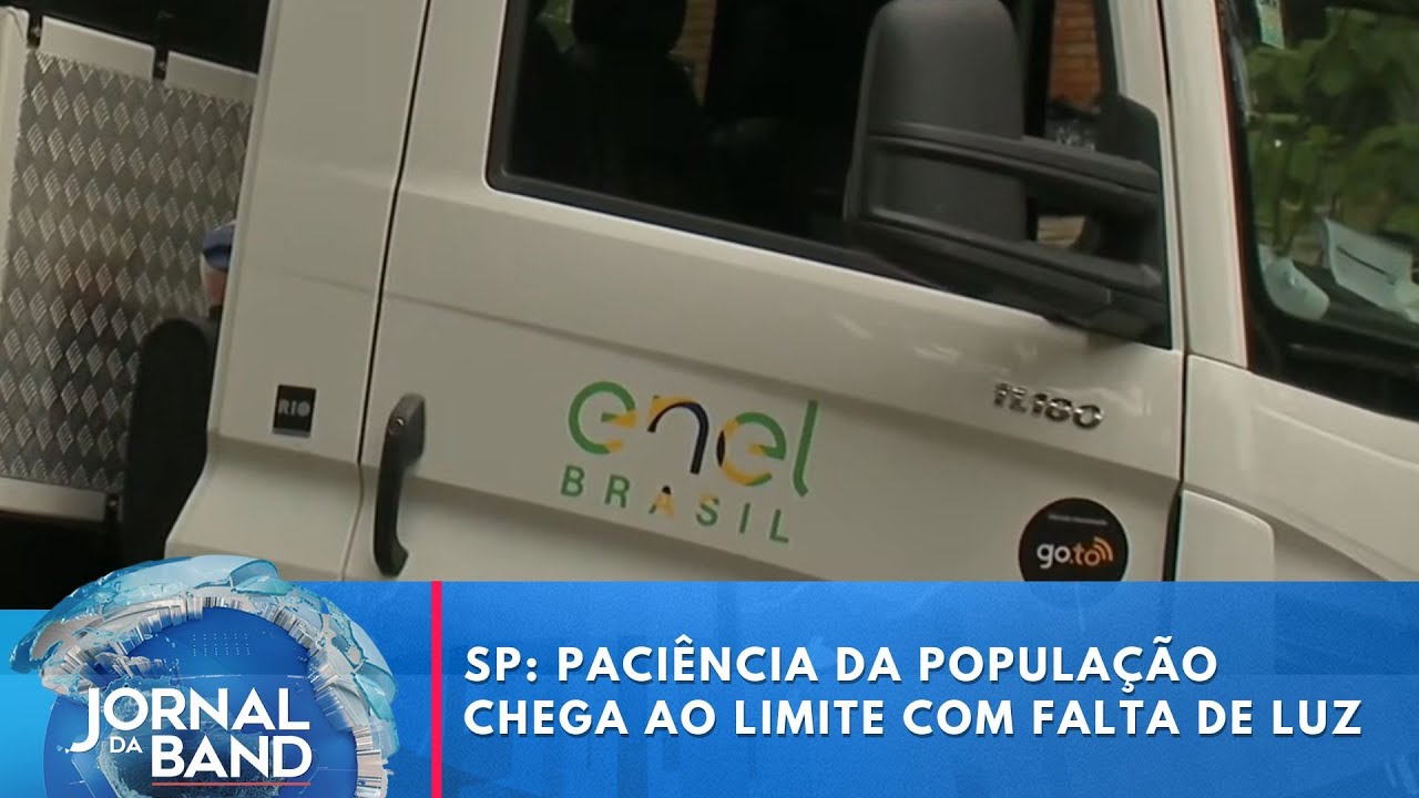 Paciência da população de São Paulo chega ao limite com falta de luz | Jornal da Band