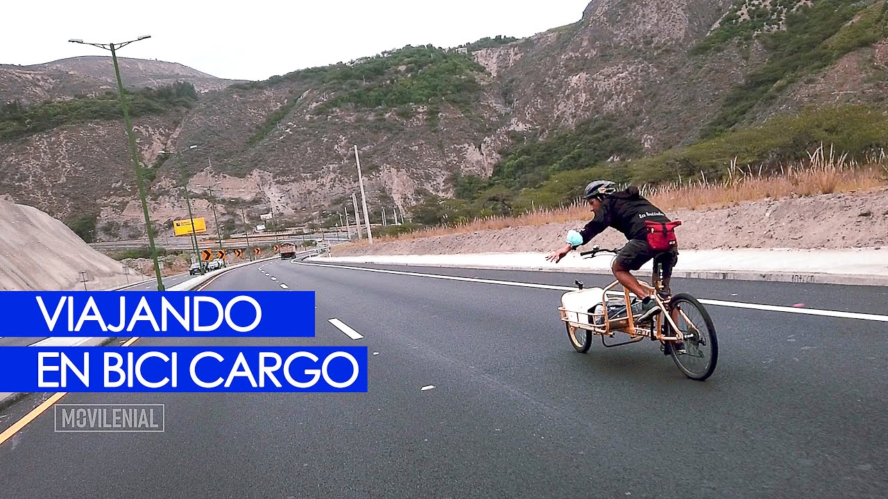 Pedaleando más de 200km en una bici cargo - Quito a Tulcán en bicicleta
