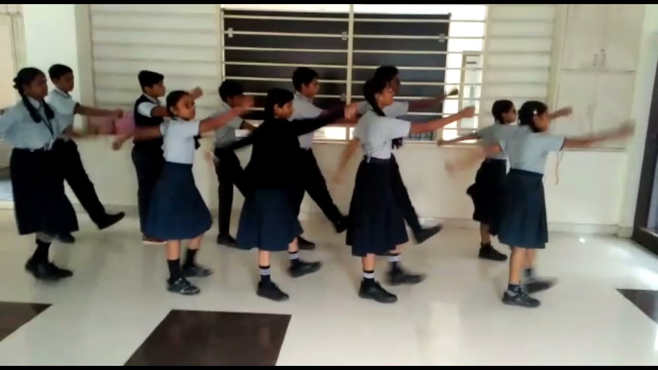 Marchpast  training session before independence day   physical education teacher past 3 Years 🤗back