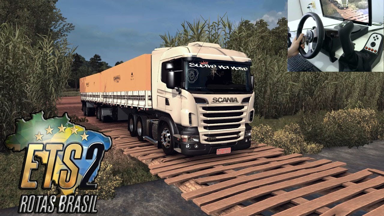 MINHA PRIMEIRA VIAGEM NO ROTAS BRASIL - EURO TRUCK SIMULATOR 2
