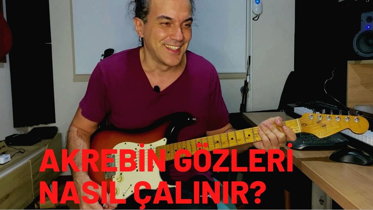Erkin Koray-Akrebin Gözleri (Gitar Dersi) part 1