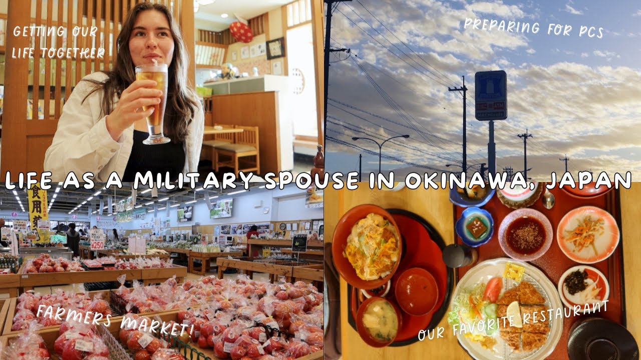 Life of a military spouse living in Okinawa, Japan ~ farmers market, night out + productive day!