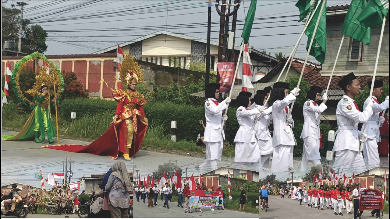 KARNAVAL KECAMATAN BUKATEJA RAMAI SEKALI