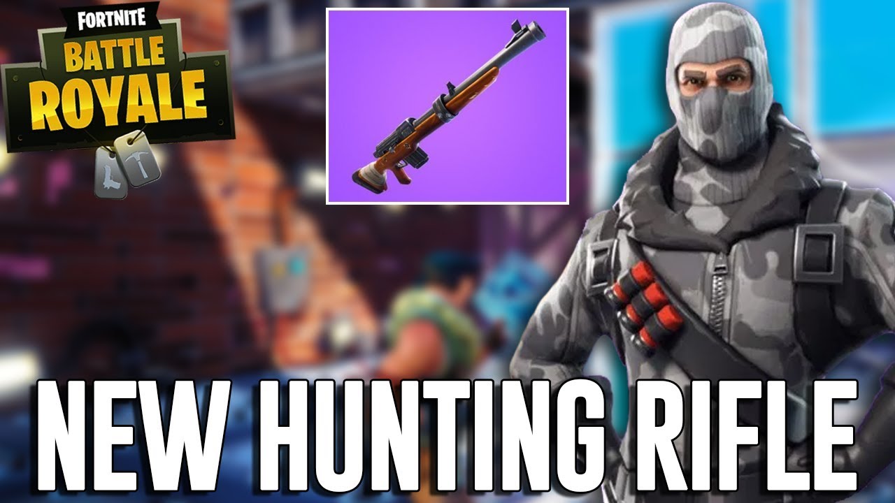 New Hunting Rifle! - Fortnite Battle Royale Gameplay - Ninja