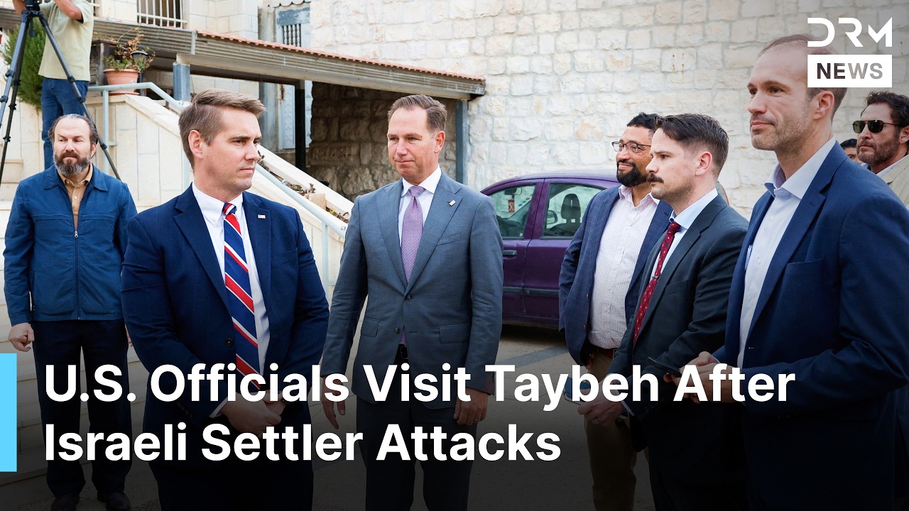 U.S. Diplomats Visit Palestinian Village After Israeli Settler Attacks in West Bank | AC1N