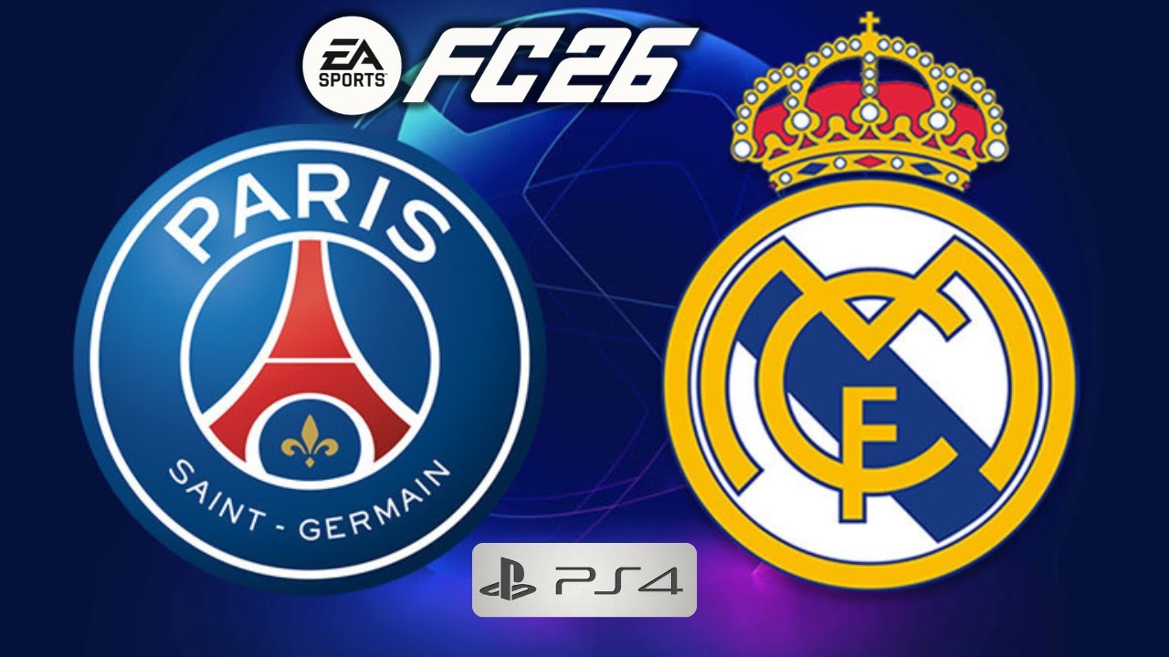 Paris SG VS Real Madrid - FC 26 PS4 Gameplay