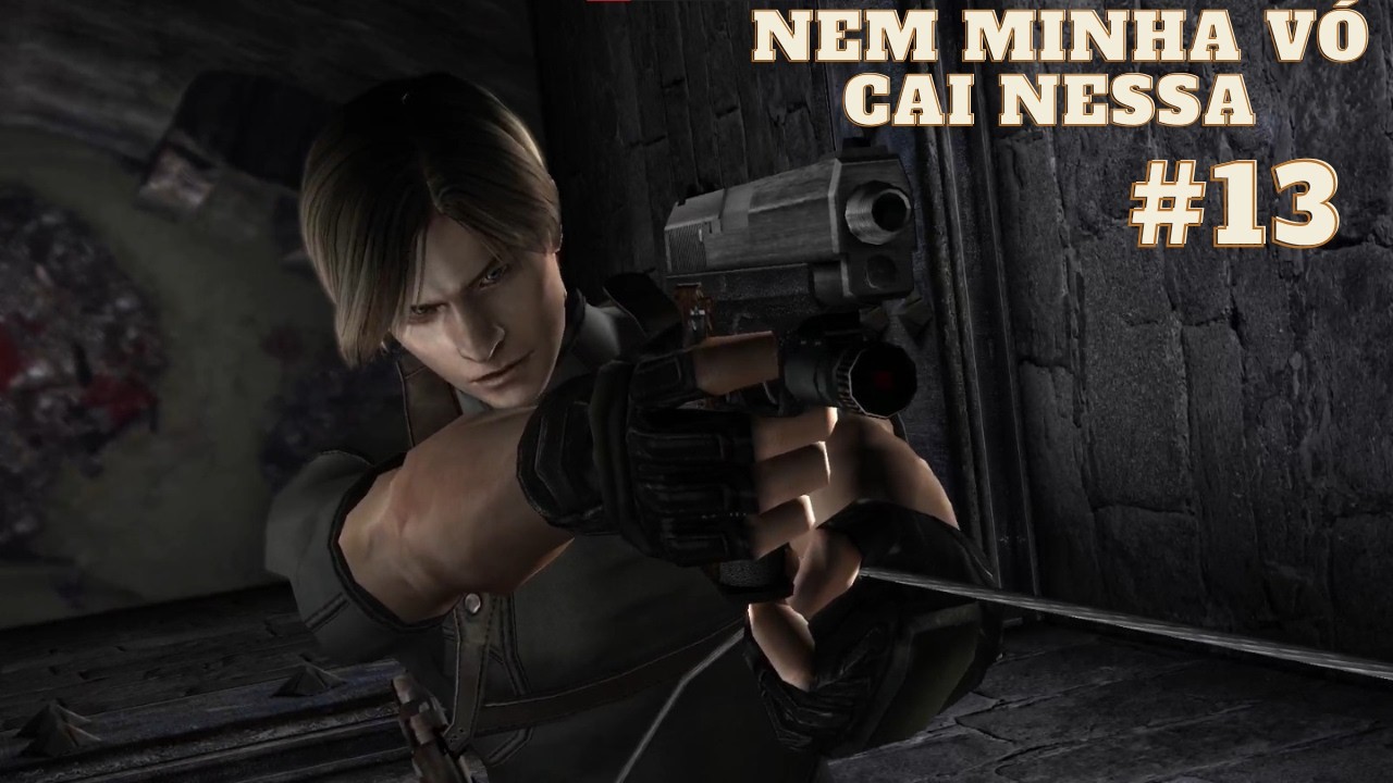 RESIDENT EVIL 4 (REMASTERED DUBLADO ) #13 NEM MINHA VÓ CAI NESSA!!