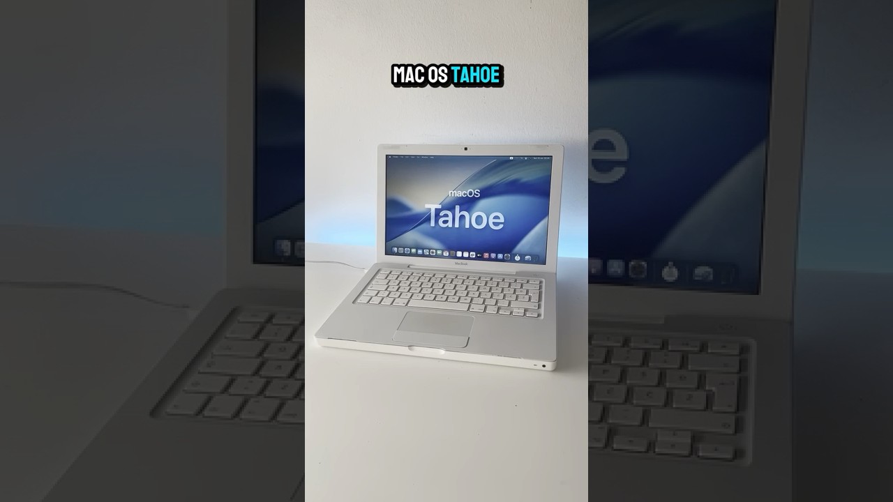 macOS Tahoe on a MacBook From 2009 #apple #macos #tahoe