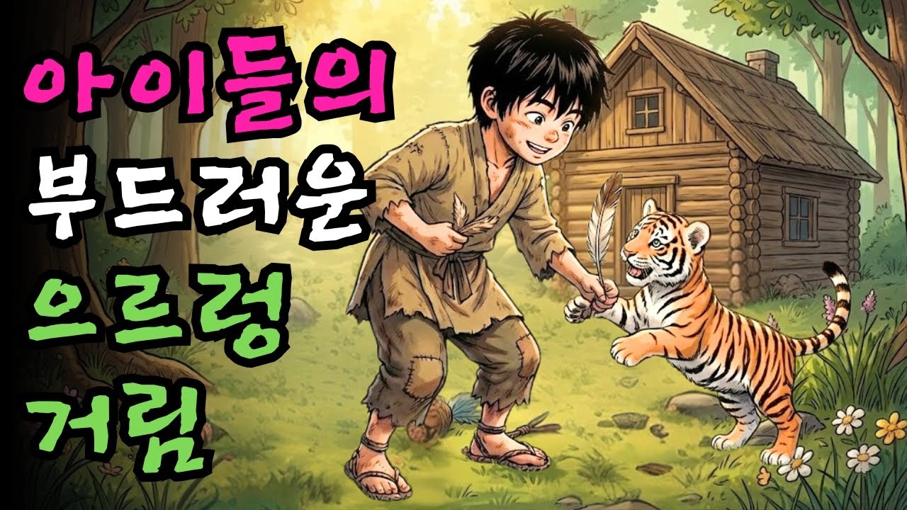 깊은 산속 오두막에서 쫓겨난 고아 소년이 고양이인 줄 알고 주워 키운 짐승의 정체가 밝혀지자 마을이 발칵 뒤집힌 사연 | 한국전래동화 감동실화