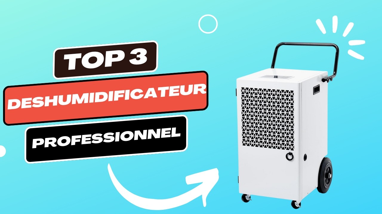 TOP 3 : Meilleur Déshumidificateur Professionnel 2026 | Comparatif & Avis détaillés