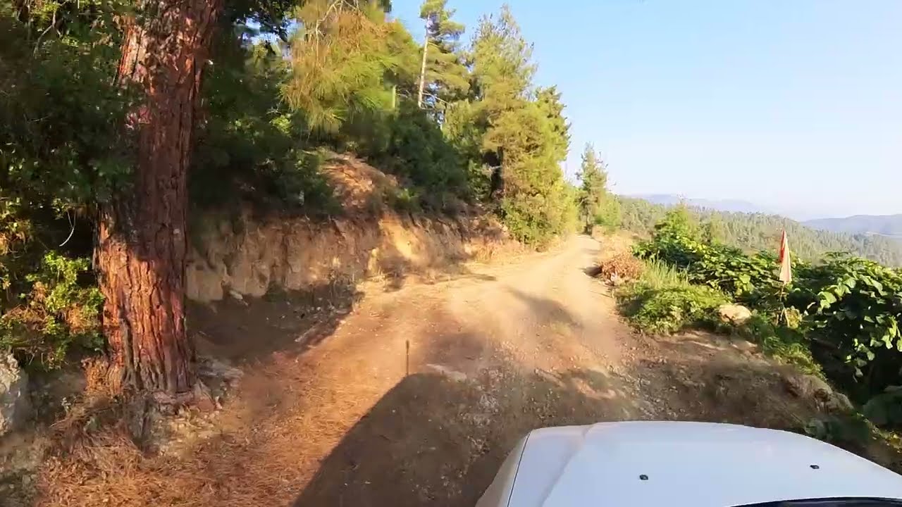 Güzelyayla -Sunturas (Çağlarca) Orman Yolu ve Sunturas (Çağlarca) Şelalesi /Mersin