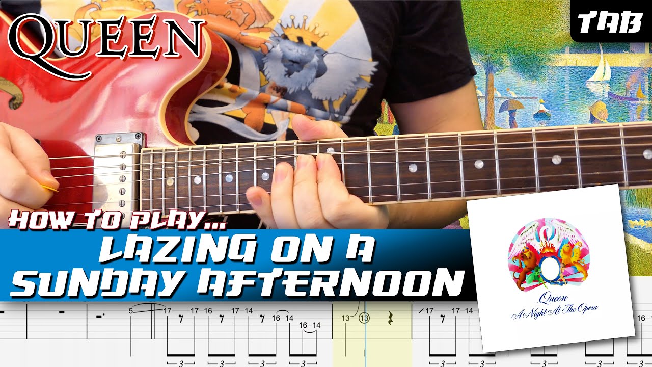 Lazing on a Sunday Afternoon - Queen | Guitar Tab | Cover | How To Play