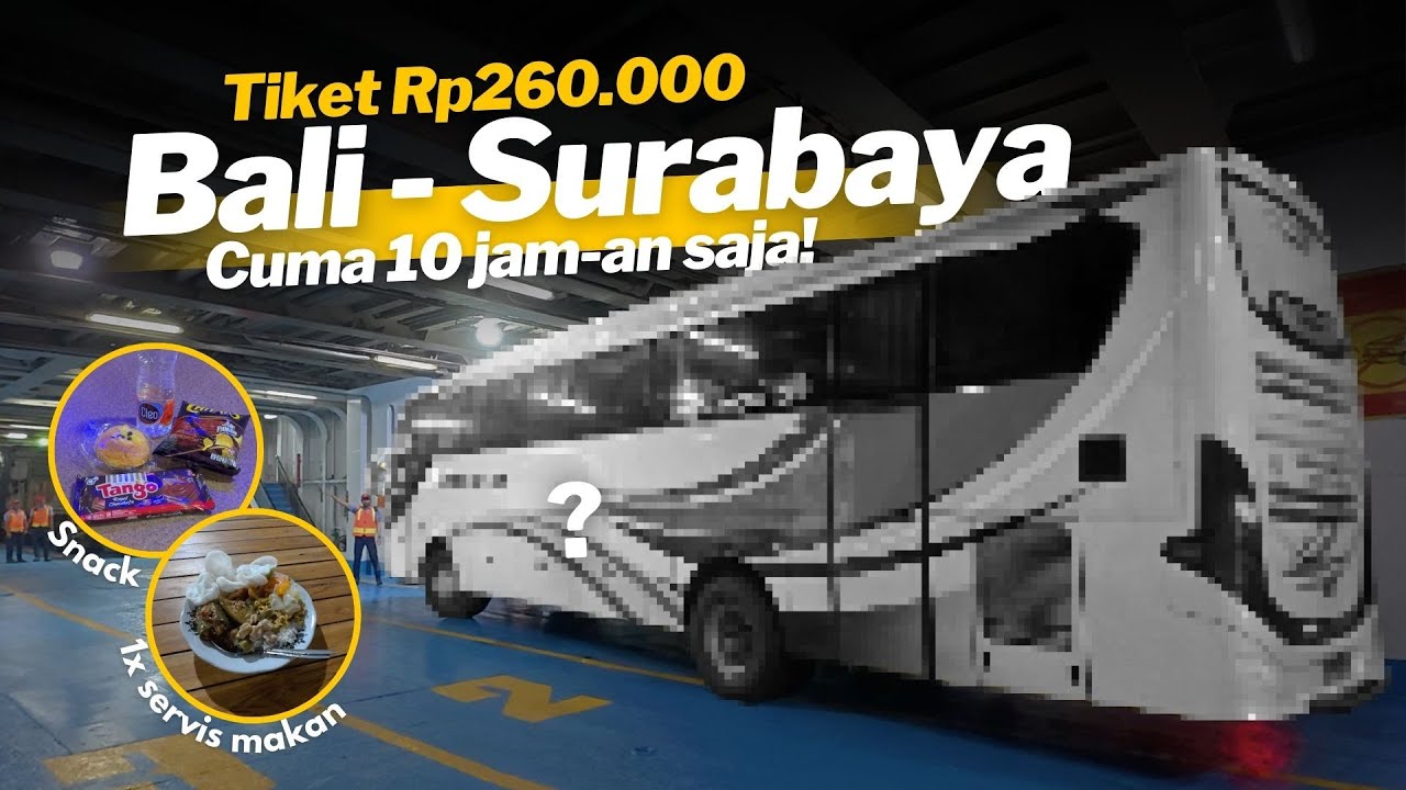 JARANG TEREKSPOSE ‼️ Salah Satu Bus Termurah di Jalur Bali - Surabaya, OKE NGGAK YA? 🤔