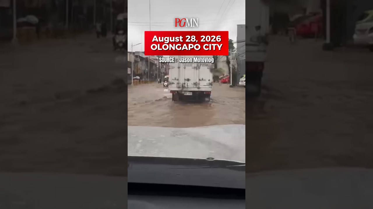 Olongapo City Hall Submerged as Heavy Floods Drown Zambales