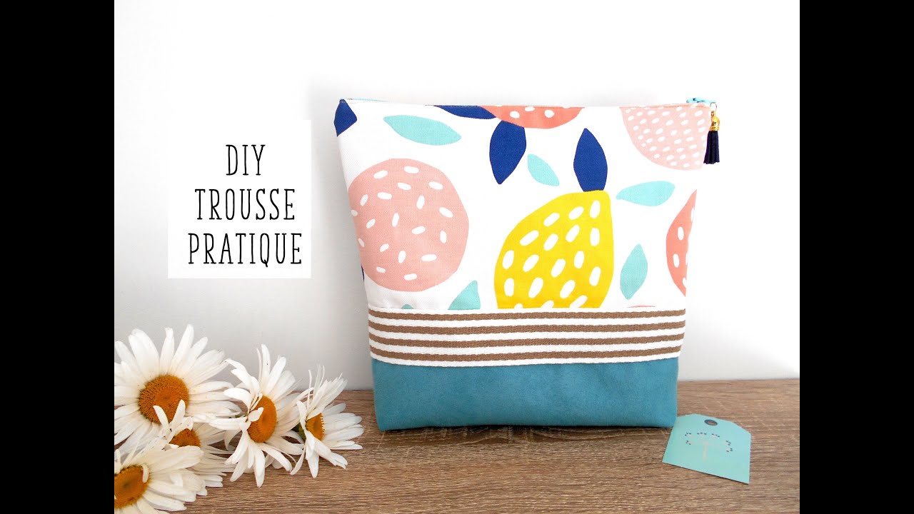 Coudre une grande trousse pratique
