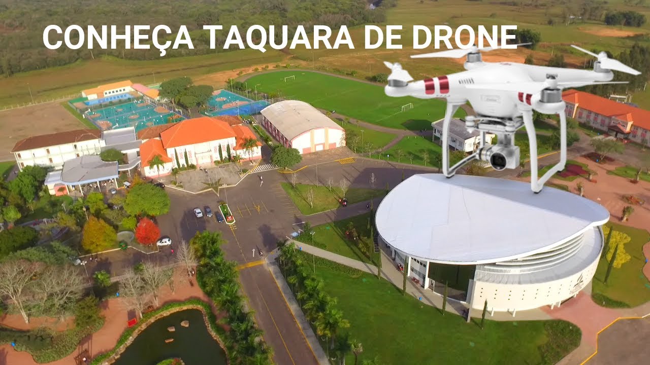 Conhe&ccedil;a a Cidade de Taquara de Drone -  Pra&ccedil;as, Parques, o Iacs e Muito Mais