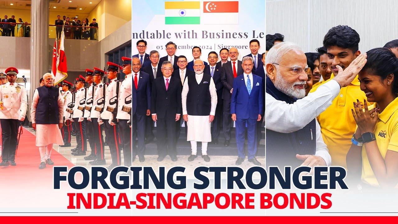 PM Modi's Singapore visit: Powering partnerships and progress