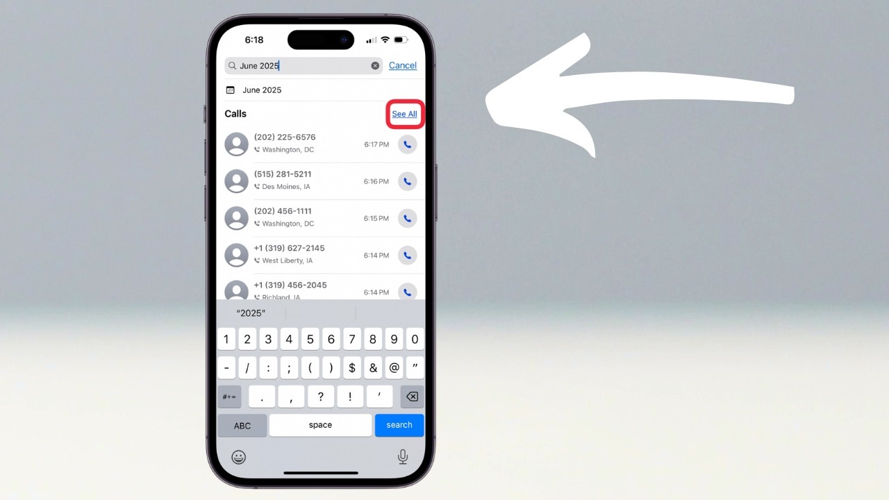 Как просмотреть историю старых звонков на iPhone (2026)