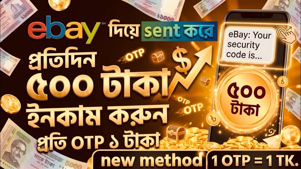 eBay OTP Work New Method | Lamix Panel OTP Work | All Panel Working | Earn Money Online