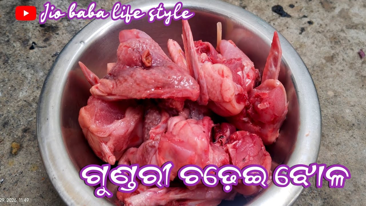 ଗୁଣ୍ଡରୀ ଚଢ଼େଇ ଝୋଳ 😋 Eating And Cooking || Quail Bird Curry Recipe 
