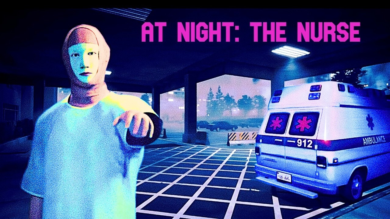 Pielęgniarka Nocą .. Oto Moja Historia .. Na Faktach  | At Night The Nurse | Indie Horror Game