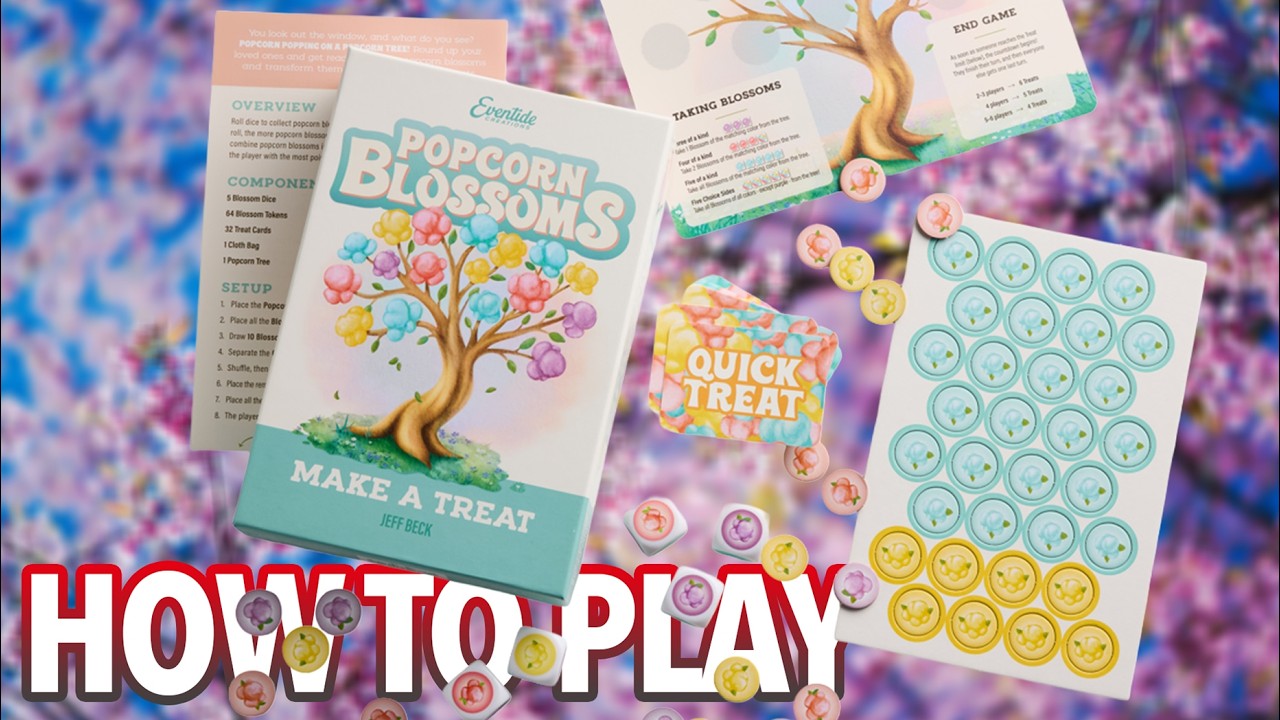 Как играть в Popcorn Blossoms! (при участии Shelf Help Gaming)