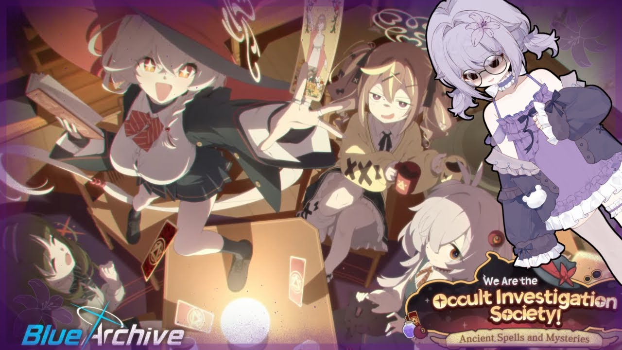 🕯️ VOICE ACTING WILD HUNT EVENT!～ 👻 THEY MADE A LITWICK GIJINKA?! 📜 [Blue Archive]