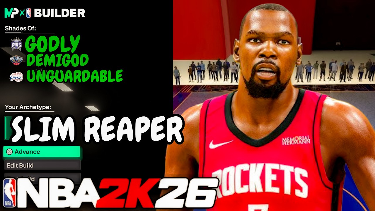 BEST ISO CENTER BUILD In NBA 2K26!! 6'11 KEVIN DURANT BUILD Is DOMINATING 2K26!! Best Build 2K26!!