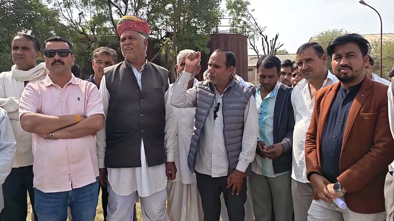 मेड़ता सिटी - भ्रष्टाचार के खिलाफ क्या निर्णय लिया किसान ने