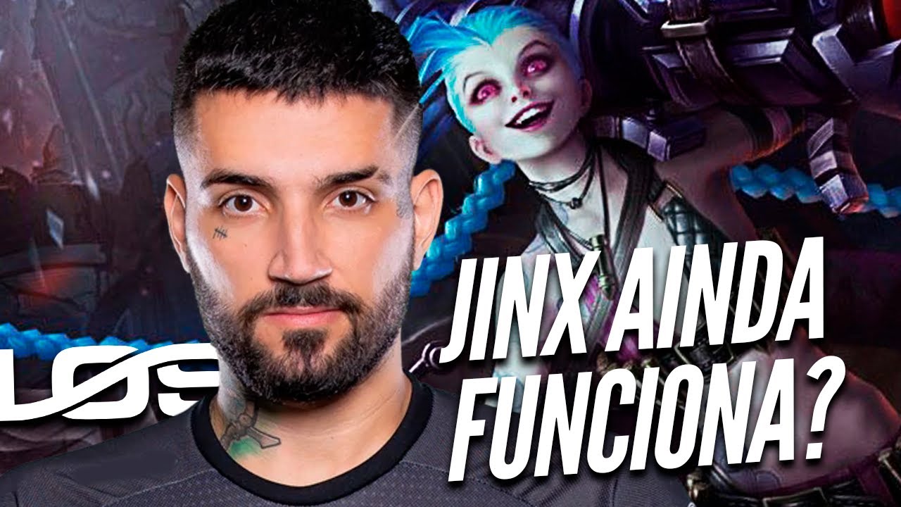 BRTT TESTANDO a JINX COM os NOVOS ITENS