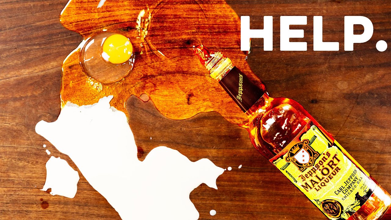 this disgusting eggnog is from hell: Malort Nog | How to Drink