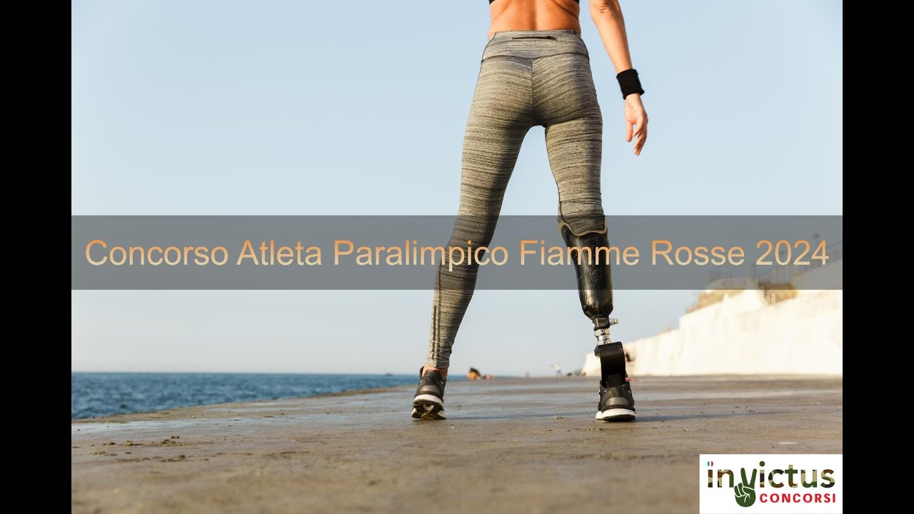 Concorso Atleta Paralimpico Fiamme Rosse 2024
