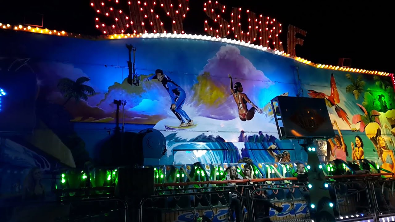 SKY SURF de nuit - manège surf