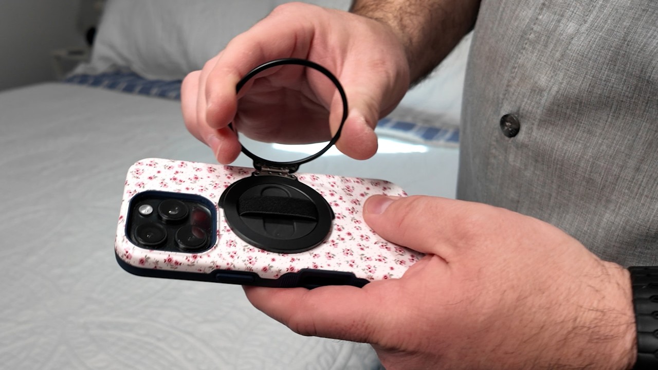 Самая тонкая магнитная петля и подставка для телефона, которую я когда-либо видел!