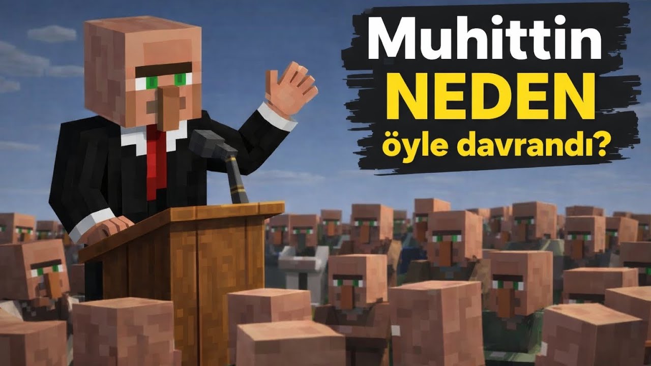 MUHİTTİN NEDEN ÖYLE DAVRANDI?-Minecraft