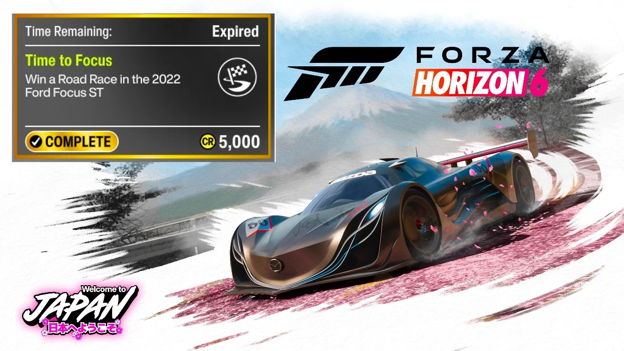 Win a Road Race in the 2022 Ford Focus ST | Daily Challenge | Welcome To Japan | Forza Horizon 6