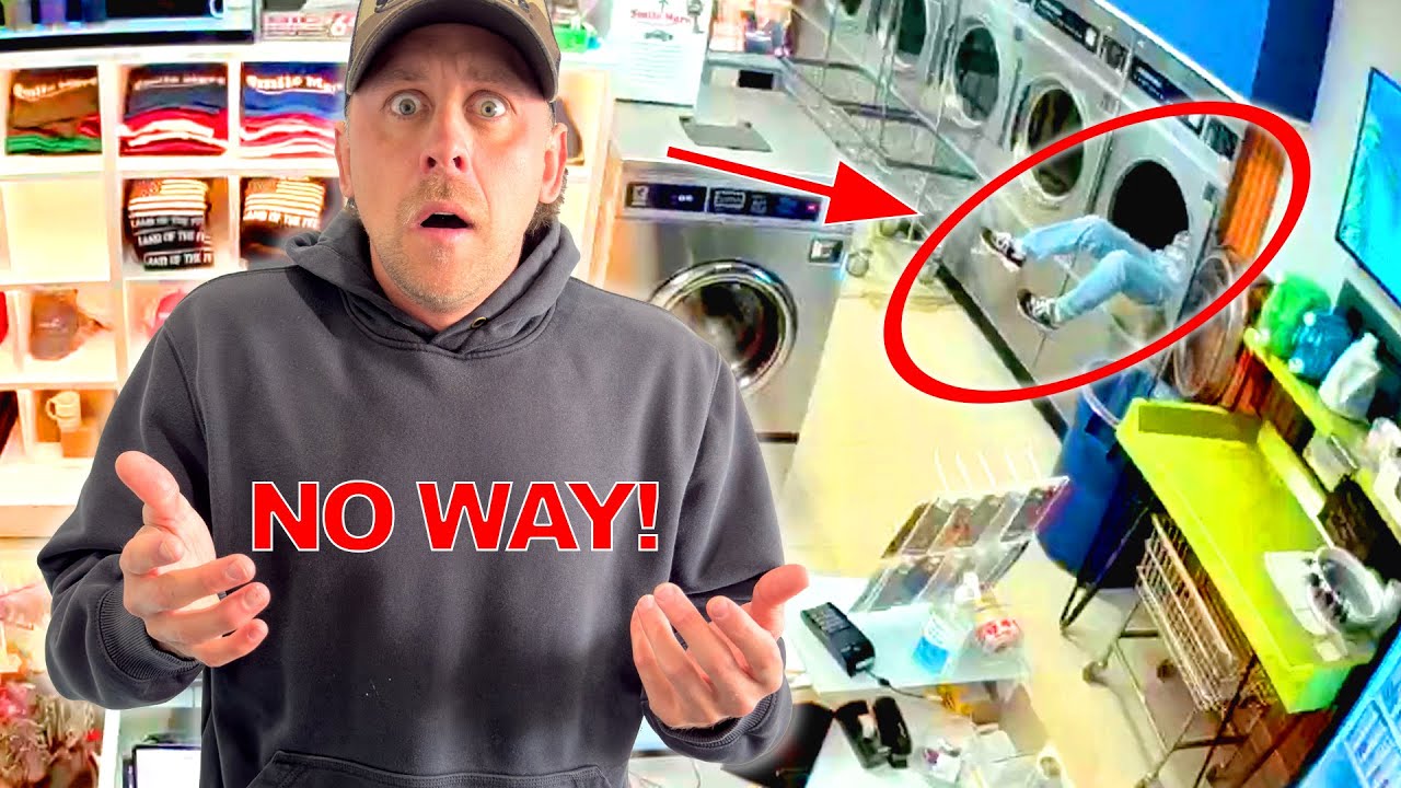 OMG! This Is The Craziest Thing We Have Ever Seen At Our Laundromat.