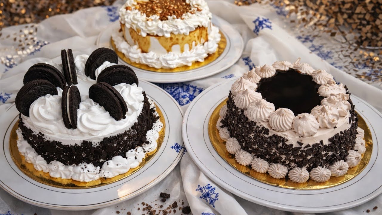 ميني كيك بثلاث نكهات  وبأقل من 50 درهم ، نوعي وبرعي عائلتك 🎂🎂🎂