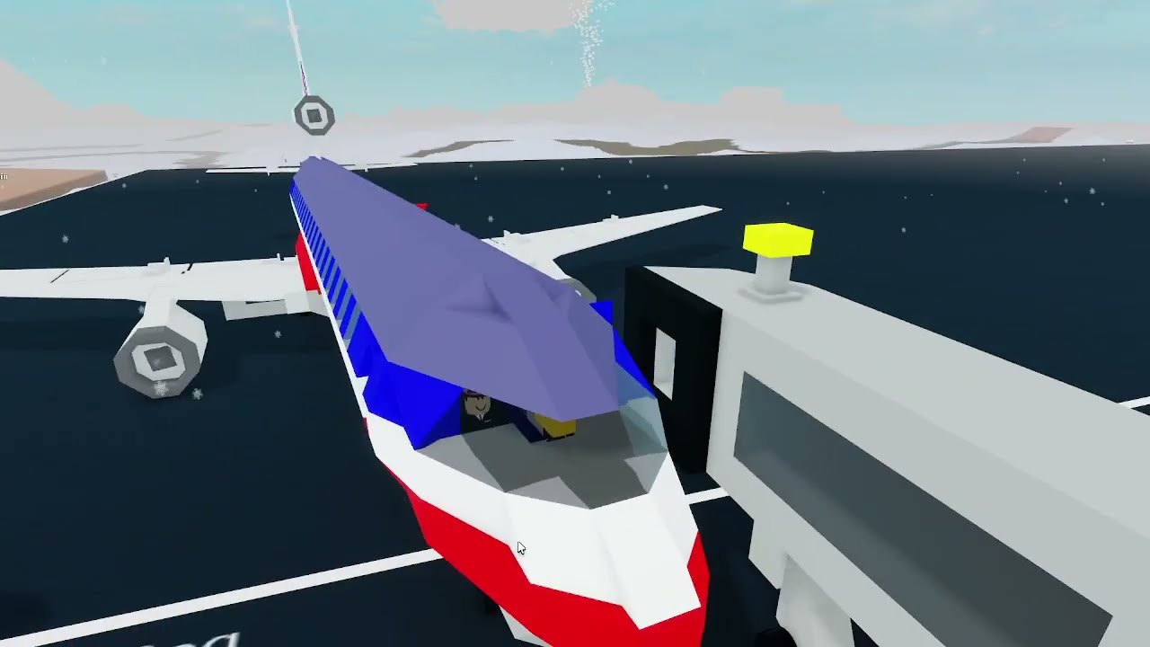 roblox plane crazy - DC-10 roleplay and funny moment