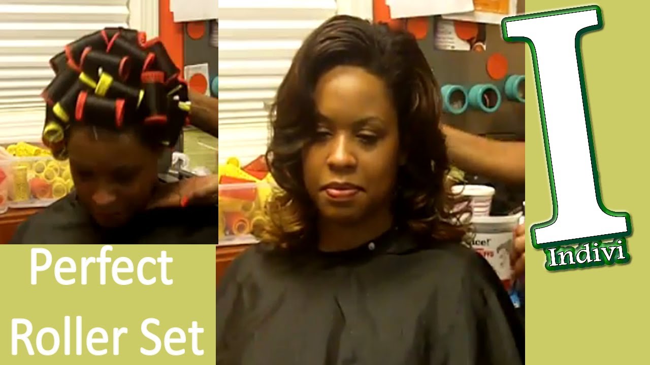 How To | Roller Set Hair Tutorial | Wash and Set Hair | Big Sexy Hot Curls | LF05