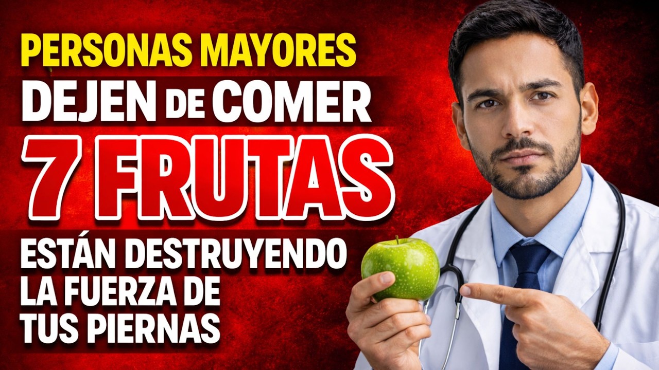 Personas mayores: deja de comer estas 7 frutas más: arruinan tus pies.