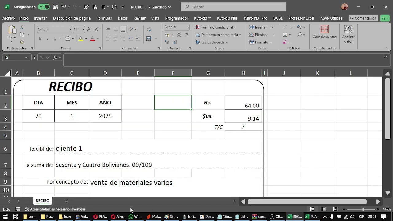 Multiusuario en Planilla excel con macros