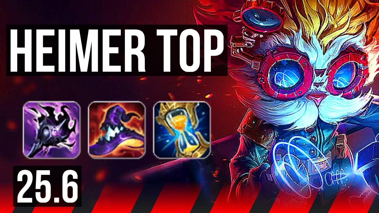 HEIMERDINGER vs TEEMO (TOP) | KR Master | 25.6
