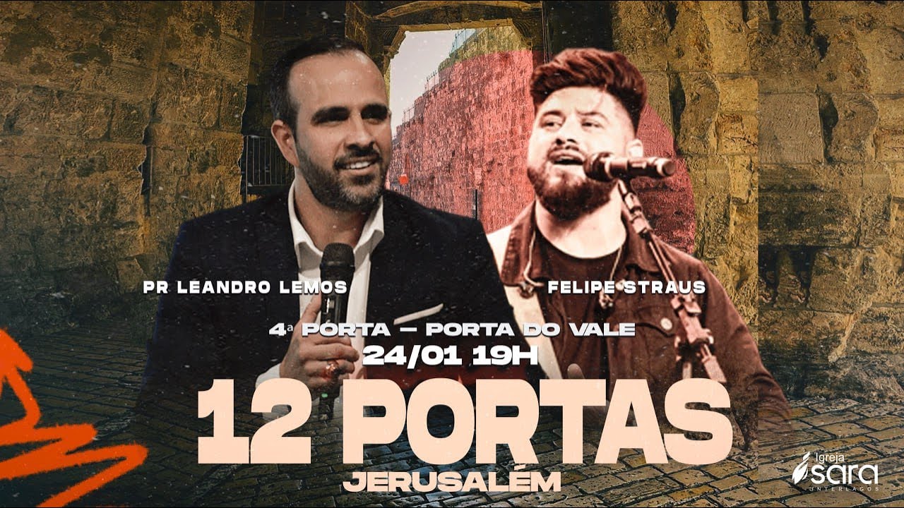 Capanha 12 Portas de Jerusalém - Porta do Vale - 24/01 - 19h