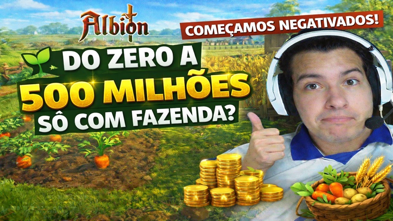 💸 COMEÇAMOS NEGATIVADOS! Rumo a 500 MILHÕES Só Plantando