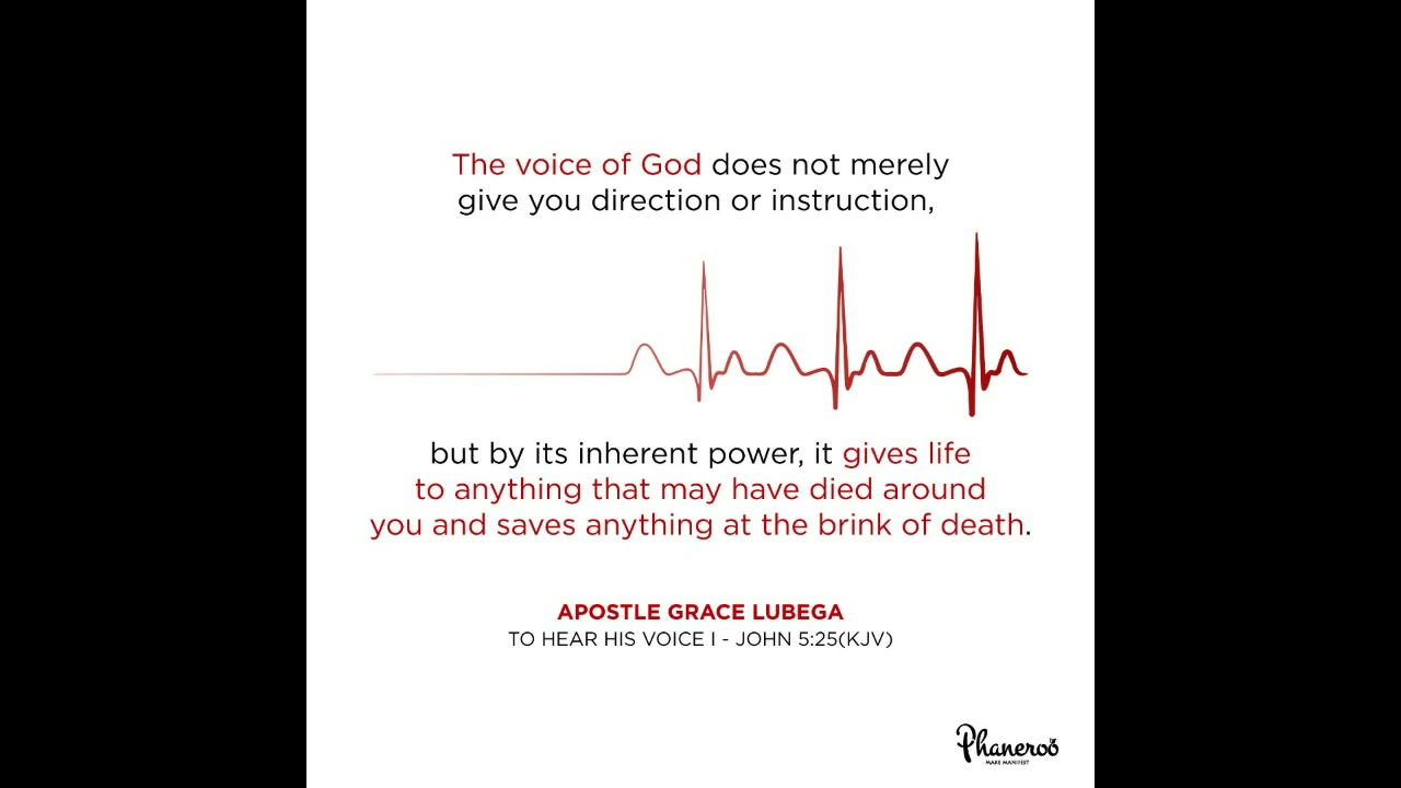 Hearing The Voice Of God | Apostle Grace Lubega