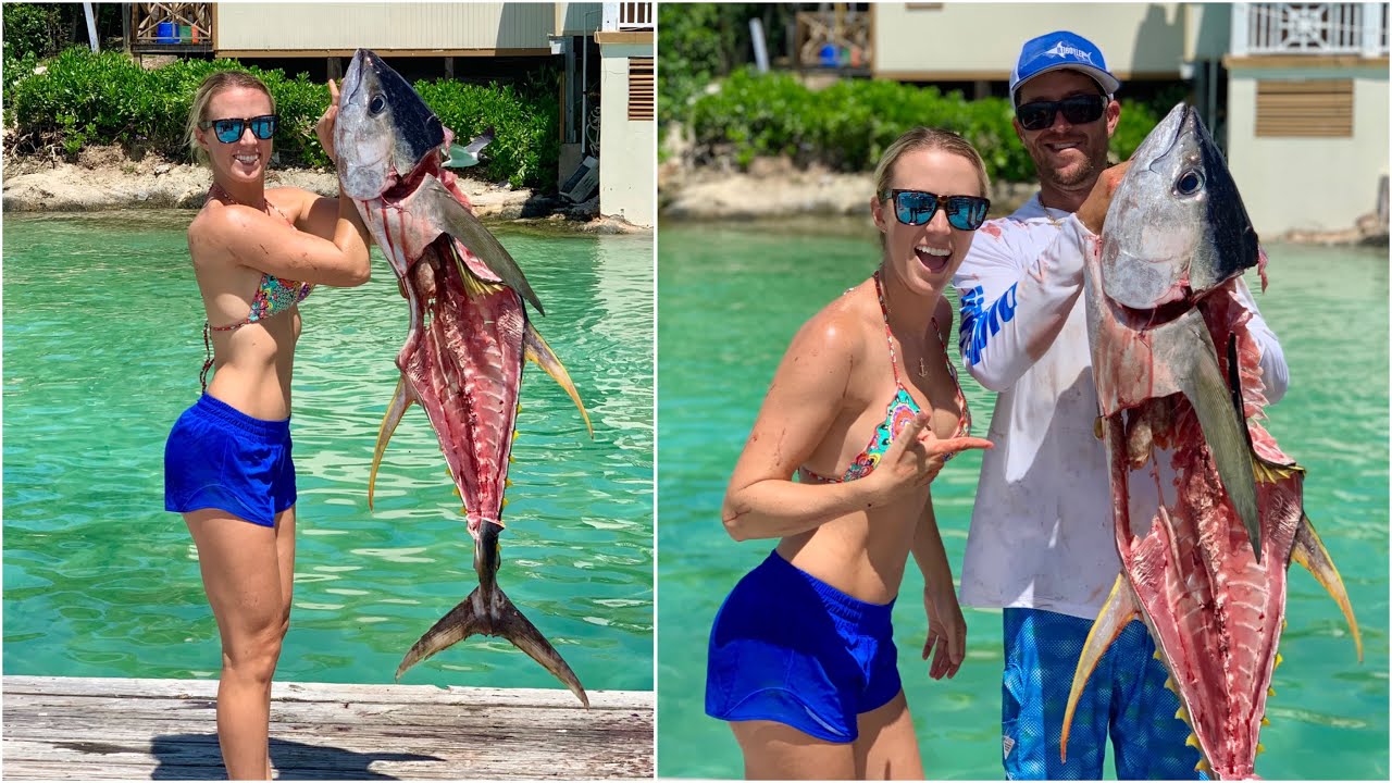 2 DAYS of Yellowfin TUNA fishing in Harbour Island BAHAMAS