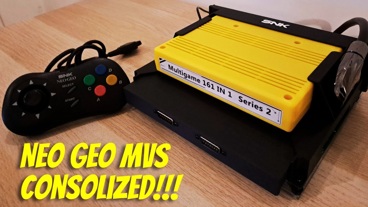 Neo Geo MVS Consolized - Entrando para o time Neo Geo 🤩