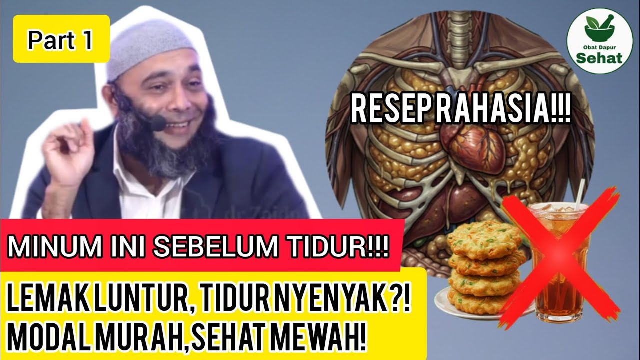[Part 1] Dr. Zaidul Akbar: Cara Paling Efektif Membakar Lemak dan Gula (Tanpa Obat)