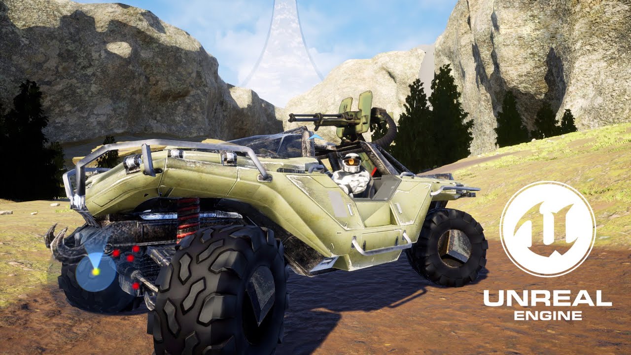 Project Blam: Halo Warthog in Unreal engine